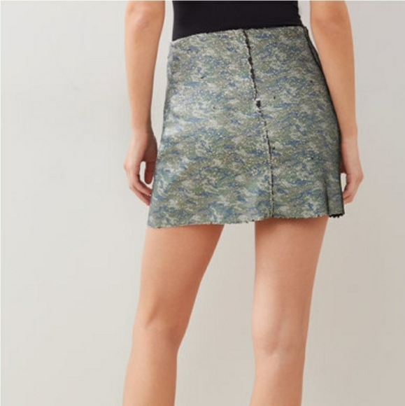 Free People Sequin Mini Skirt - Picture 3 of 10